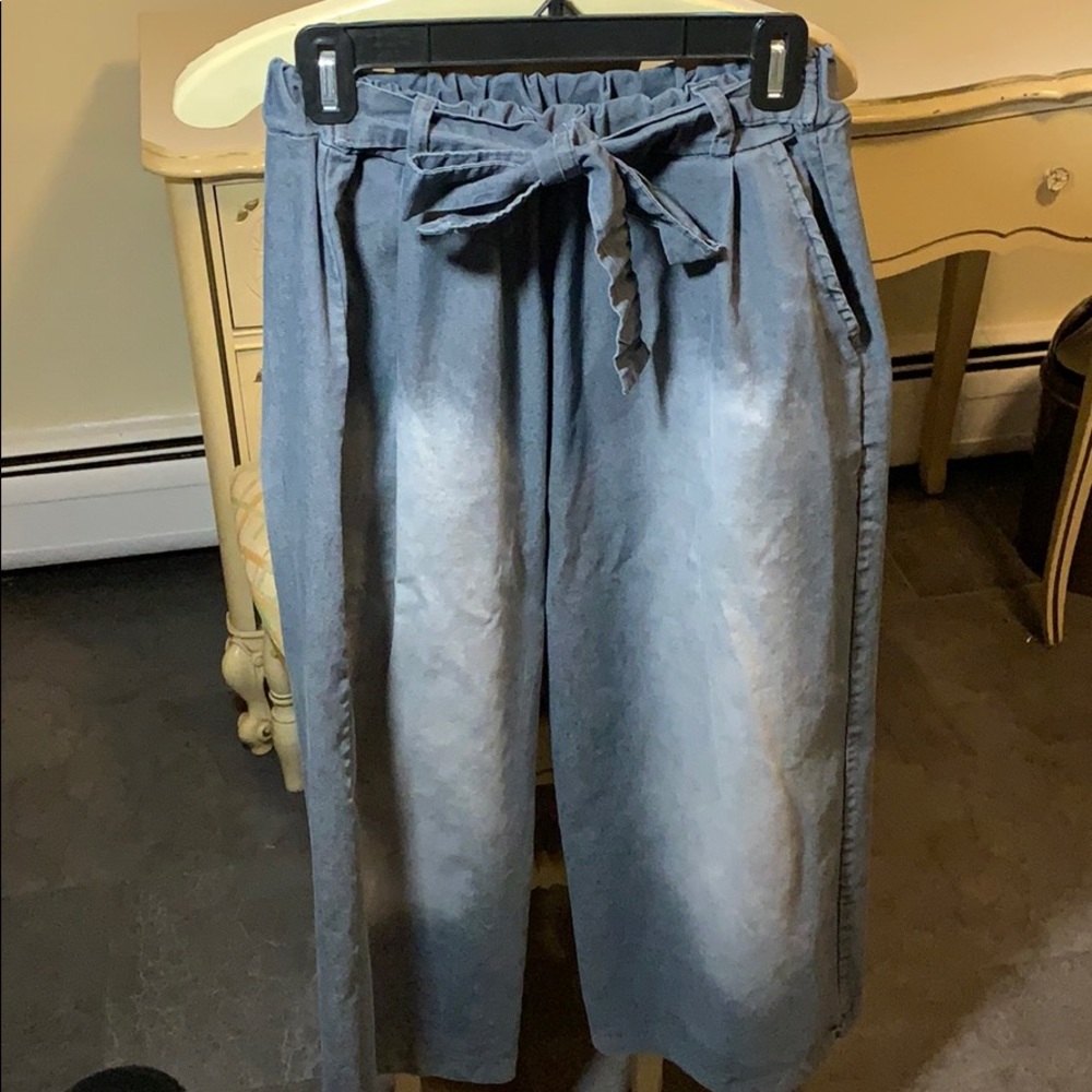 Light blue jeans